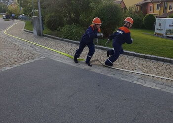 Lange Schlauchstrecke Kuppeln