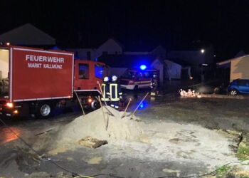 Unterstützung der FF Kallmünz