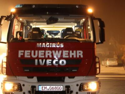 Fahrzeugvorführung Fa. Iveco Magirus, FF Wolfsegg