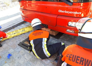 Einsatz der Hebekissen