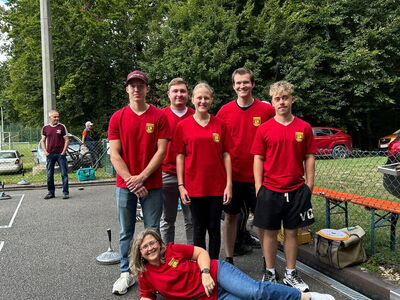 Gruppenfoto der Mannschaft