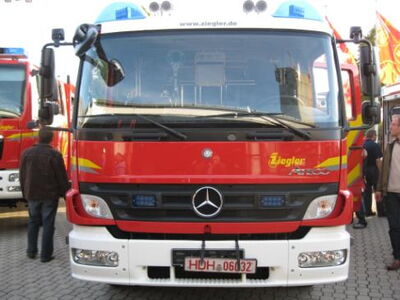 Fahrzeugvorführung Fa. Ziegler, Pfarrkirchen