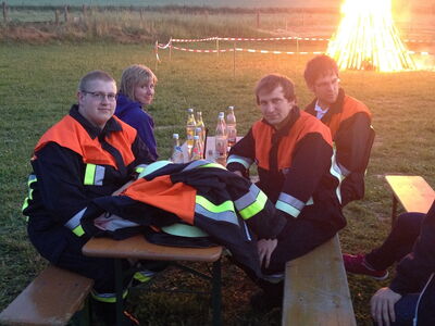 Brandwache Johannisfeuer