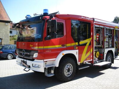 Fahrzeugvorführung Fa. Ziegler, FF Wolfsegg
