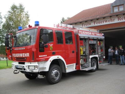 Besichtigung HLF 10/6 FF Rettenbach