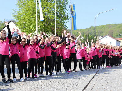 Festdamen der FF Wolfsegg - jetzt wird gefeiert!
