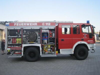 Besichtigung LF20/16, FF Teublitz